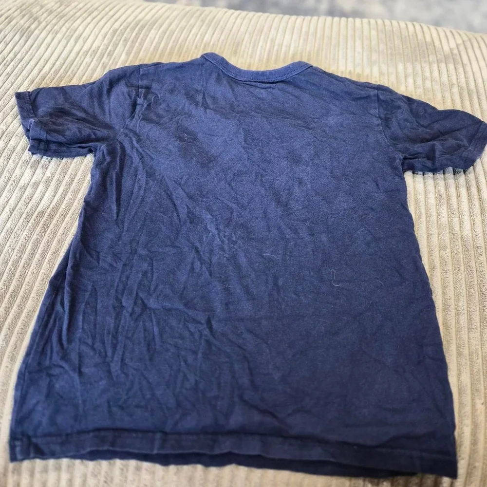 The Children's Place Boys T-Rex Dinosaur Graphic Tee Navy Size 5/6